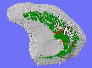 Dry Cliff System on Lana'i Island