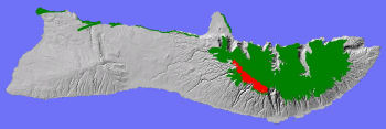 Montane mesic system on Moloka'i